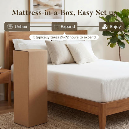 8 Inch Full Size Mattress, Memory Foam Mattress for Guest Room Dorm, Medium | Pressure Relief, Just-Right Medium Feel, Motion Isolation, 75"Lx54"W7