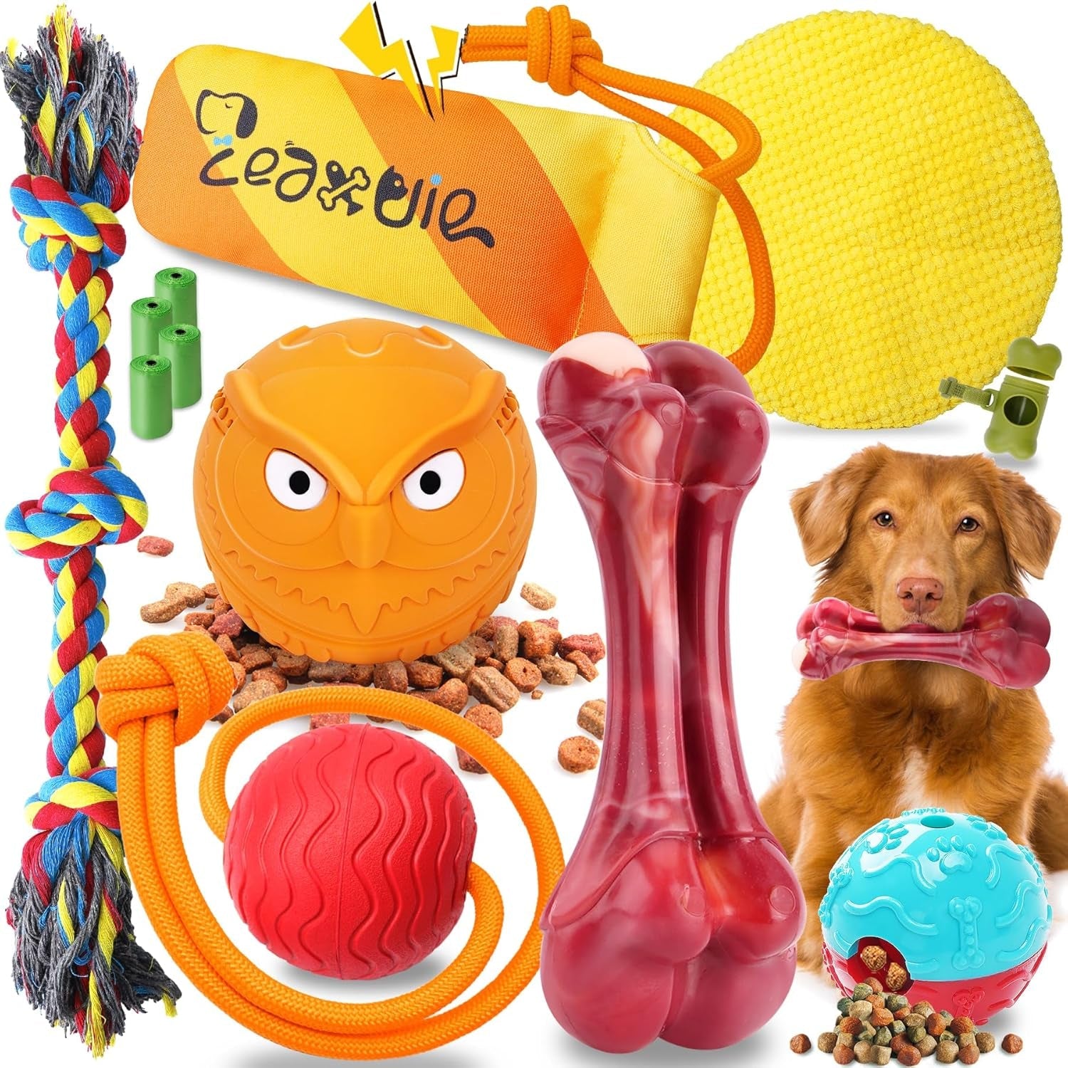 zeaxuie-12-pack-heavy-duty-various-dog-chew-toys-pack-for-aggressive-chewers-includes-large-rope-toy-squeaky-toys-indestructible-chew-bone-for-medium-large-x-large-breeds-dogs