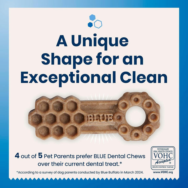 Blue Buffalo Dental Chews Medium Natural Dog Treats, Chicken & Spearmint 23-Oz Bag (28 Count)8