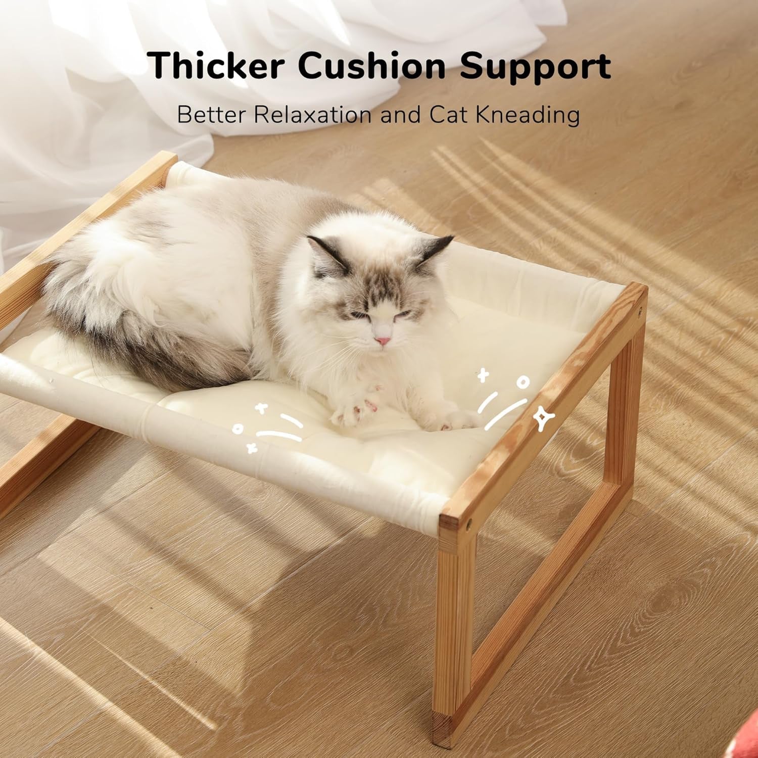 fukumaru-large-cat-hammock-raised-dog-bed-for-indoor-and-outdoor-washable-21-wooden-pet-beds-cozy-velvet-cat-couch-elevated-pet-sofa-for-puppy-bunny-and-small-animal