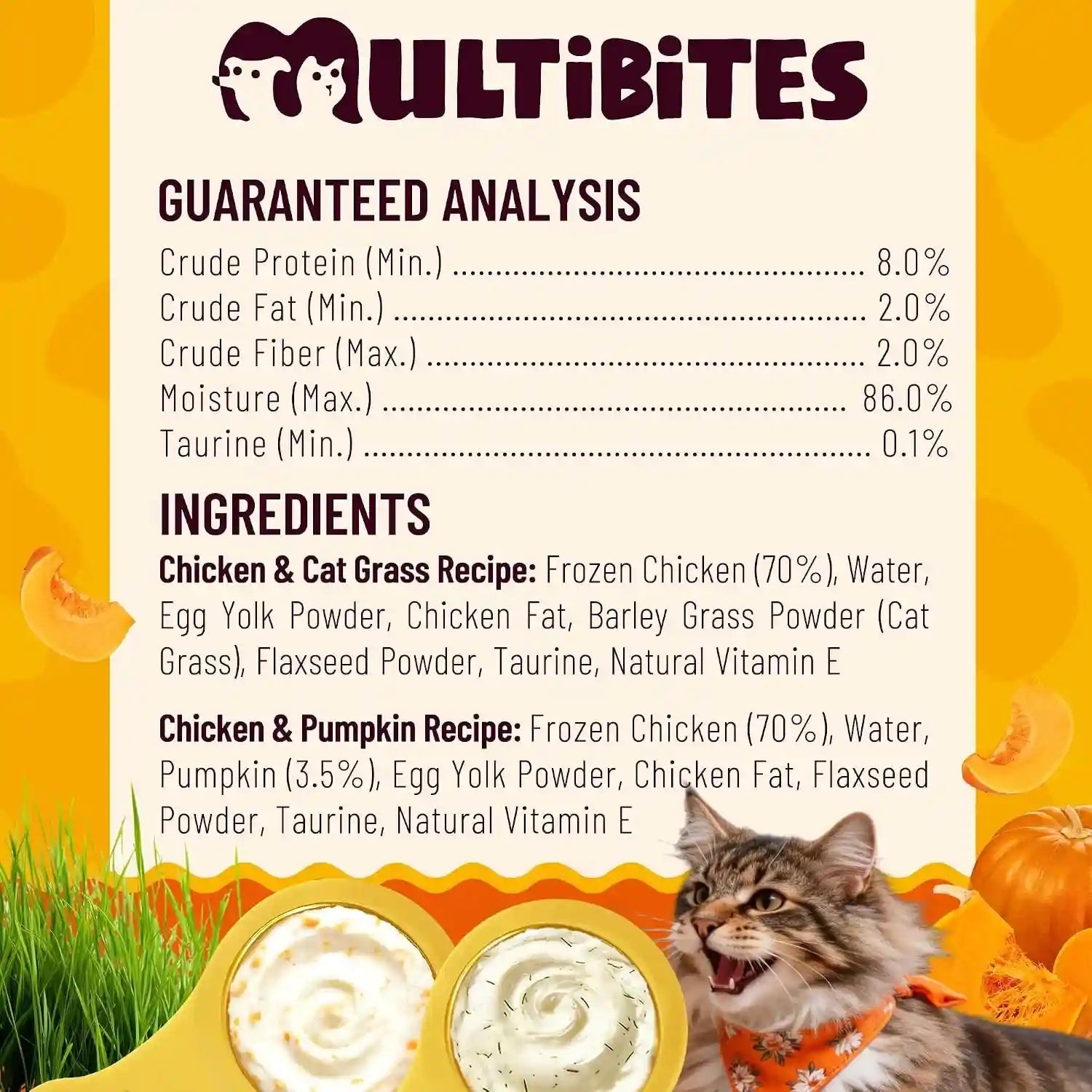 lickable-cat-treats-with-lick-up-spoons-healthy-wet-cat-snacks-for-digestive-support-grain-free-kitten-treats-with-taurine-vitamins-cat-grass-pumpkin-variety-pack-32-spoons