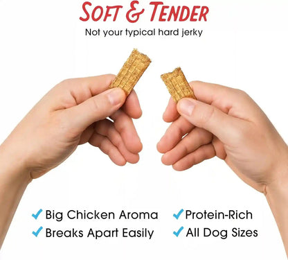 Farmland Traditions Filler Free Dogs Love Chicken Premium Jerky Treats for Dogs, 3 Lb. Bag6