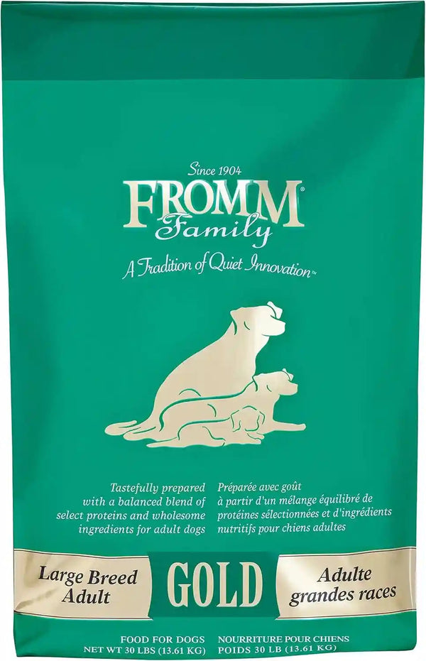 Fromm Large Breed Adult Gold Premium Dry Dog Food - Dry Adult Dog Food for Large Breeds - Chicken Recipe - 30 Lb1