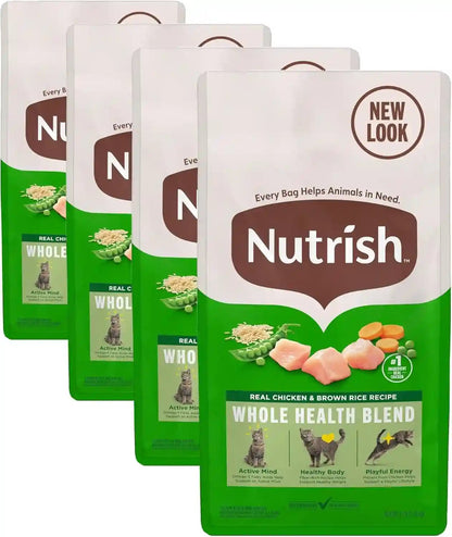 Nutrish Dry Cat Food, Chicken & Brown Rice Recipe, 14 Lb. Bag (Rachael Ray) | Vitamin E and Antioxidants Help Support a Healthy Immune System, Provides Complete & Balanced Nutrition12