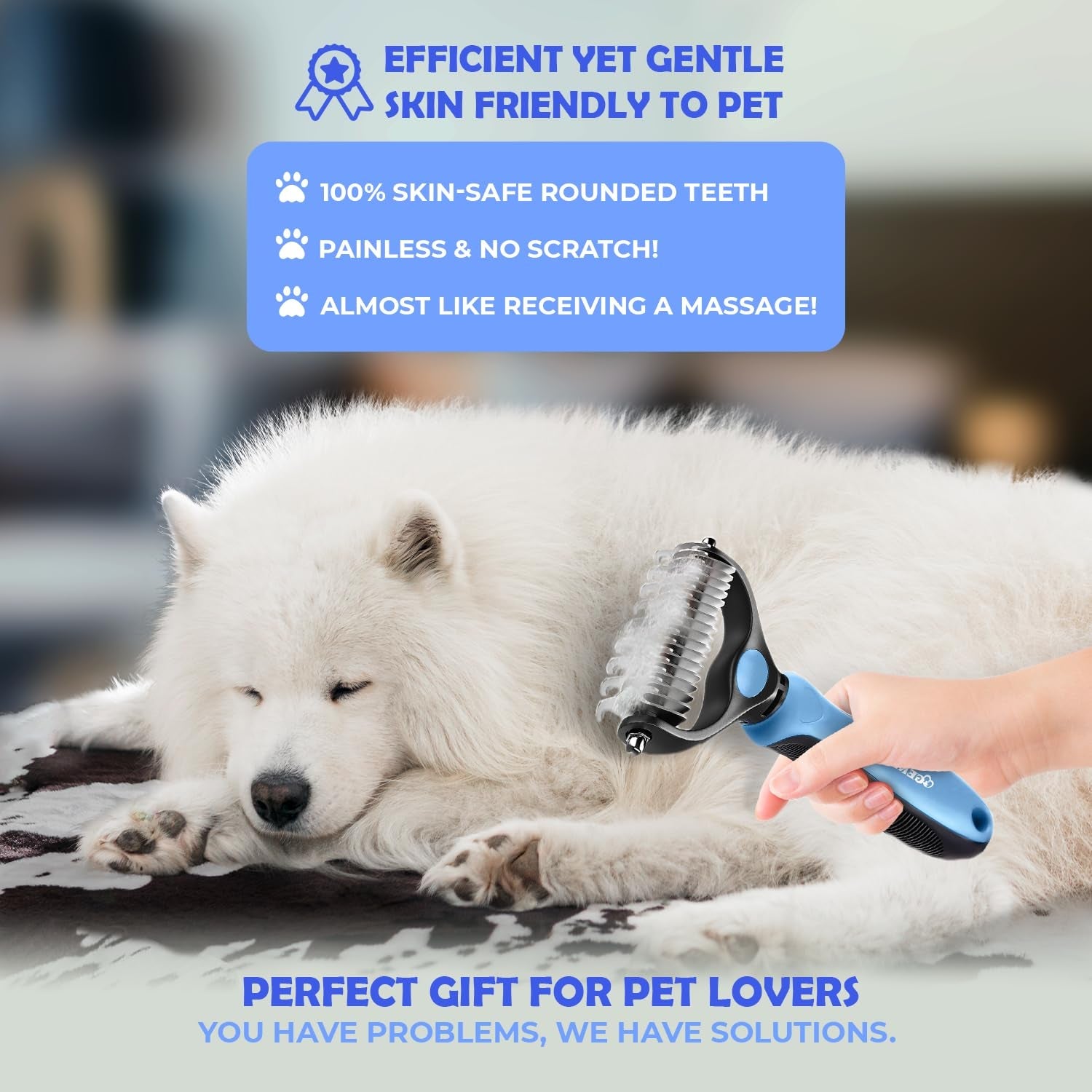 undercoat-rake-for-dogs-cats-dematting-comb-with-extra-wide-double-sided-stainless-steel-teeth-for-detangling-deshedding-brushing-thinning-removing-shed-fur-knots-mats-and-tangles-in-pets