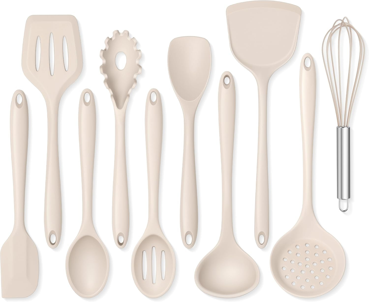silicone-cooking-utensils-set-of-10-kitchen-utensils-for-nonstick-cookware-heat-resistant-nontoxic-spatula-set-khaki