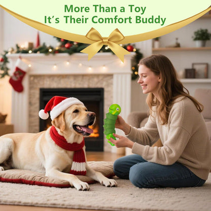 Indestructible Dog Toys for Aggressive Chewers, Tough Chew Proof Toy for Large Dogs, Squeaky Rubber Chew Toy with Beef Flavor for Boredom & Anxiety Relief (Green)2