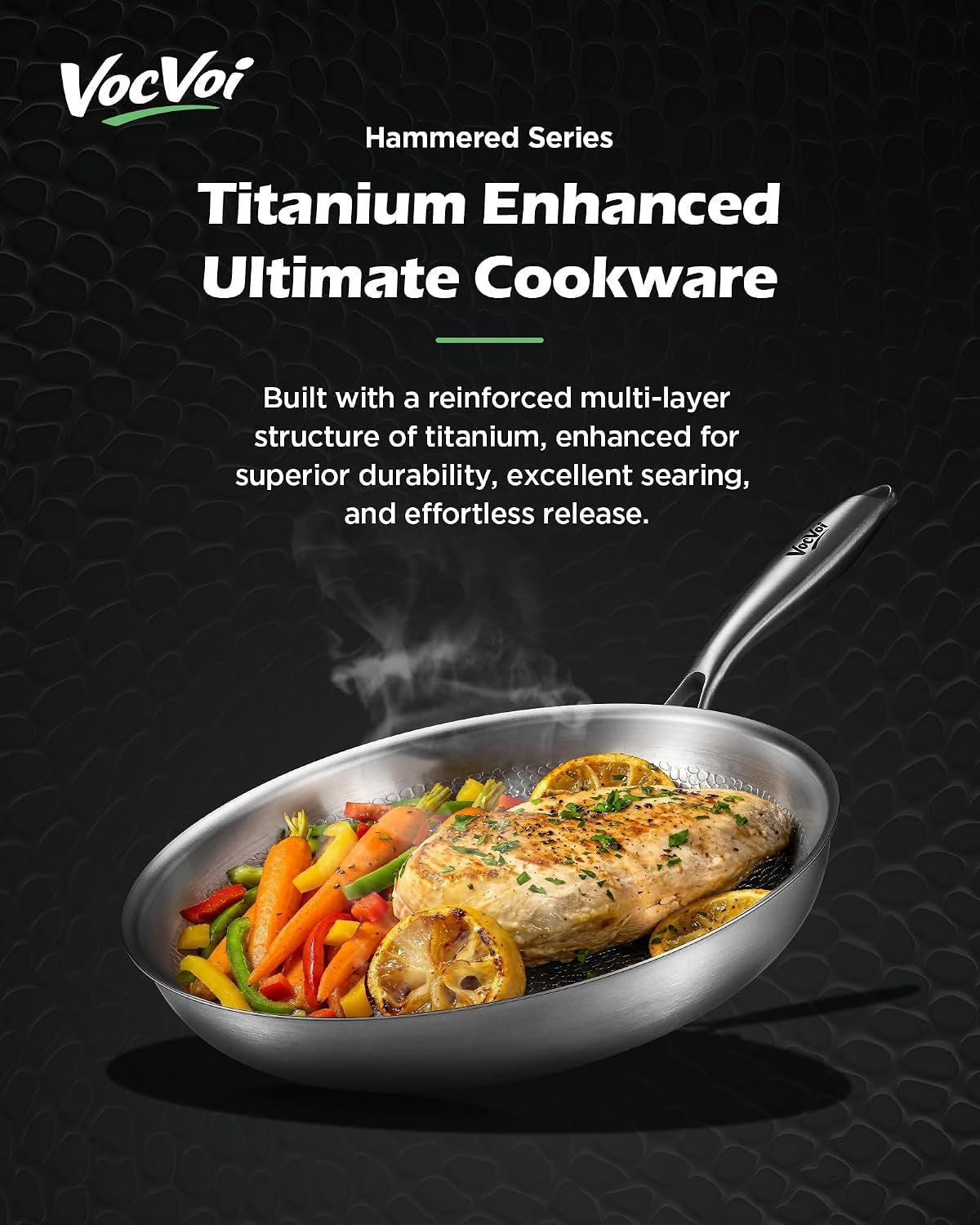 titanium-pans-for-cooking-non-stick-10-12-uncoated-hammered-titanium-pro-frying-pan-pfas-free-cookware-butter-warmer-skillet-induction-oven-safe