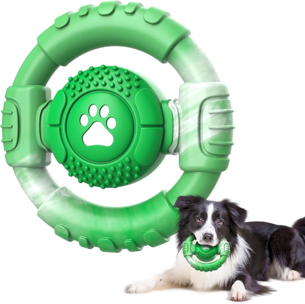 Pamlulu Tough Dog Toys for Aggressive Chewers, Indestructible Dog Toy for Large Dogs, Nylon Chew Toys for Medium Large Breed, Interactive Dog Toys to Keep Them Busy, Dog Birthday9
