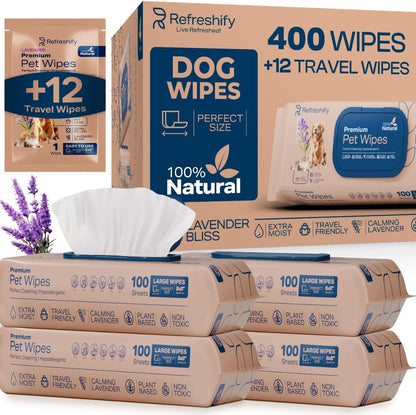 Dog Teeth Cleaning Wipes - 100 Value Pack - Fresh Mint Dog Dental Wipes, Vet Formulated Pet Teeth Cleaning Finger Wipes for Dogs & Cats – Effective Dog Teeth Cleaning, Plaque & Tartar Solution9