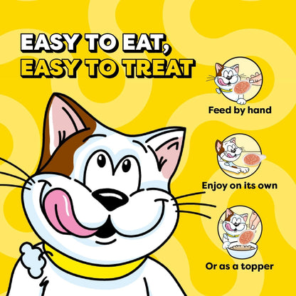 Temptations Lickable Spoons with Chunks Wet Cat Treats, Variety, 24 Count | Mess-Free Puree Spoon, Two Flavors per Spoon, Serve as Treat or Food Topper, Hand-Feed for Bonding, Portioned Serving5