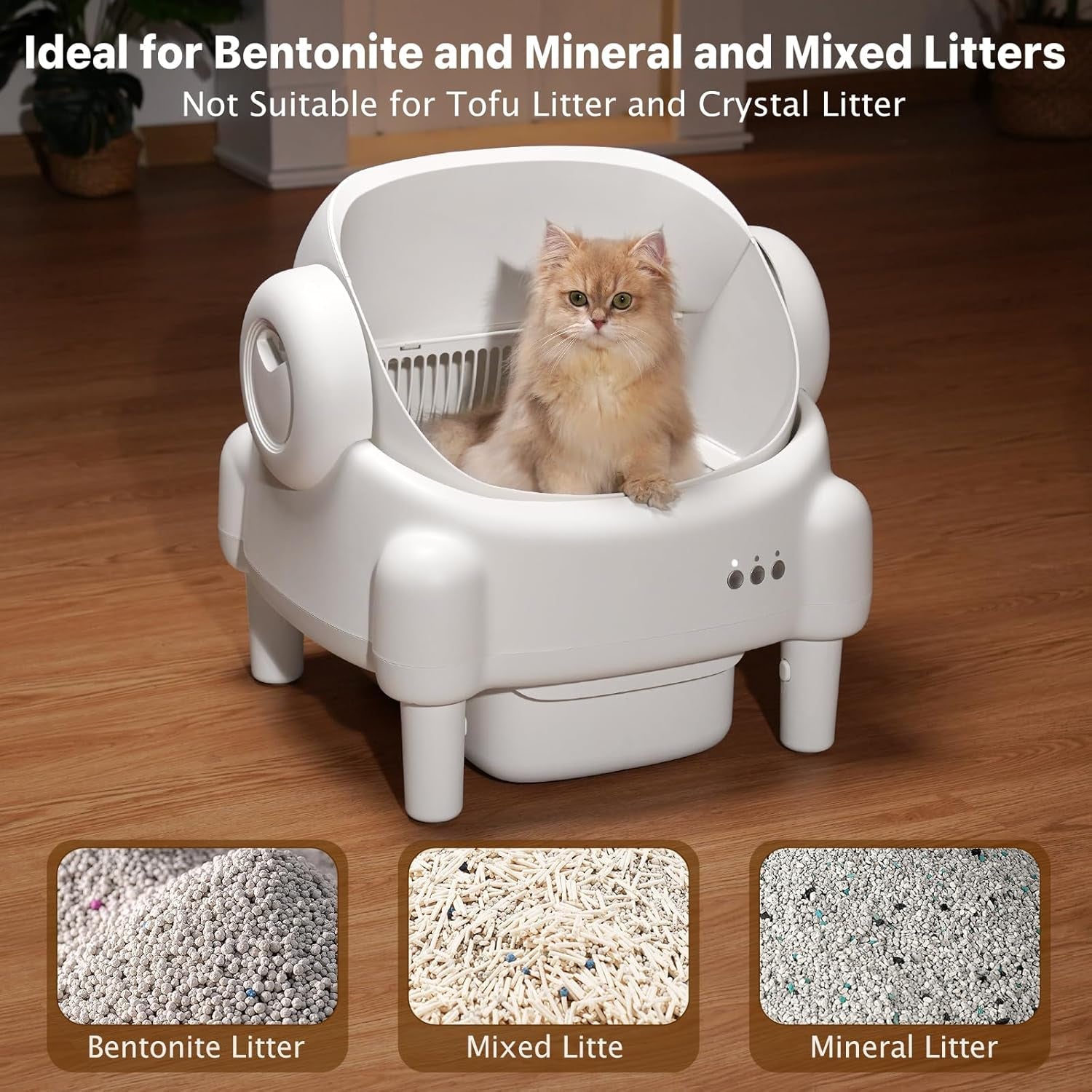 paruuntys-self-cleaning-litter-box-open-top-automatic-litter-box-with-app-control-for-multiple-cats-safety-sensors-protection-odor-control-includes-2-roll-liners-large-waste-bin-cream-white