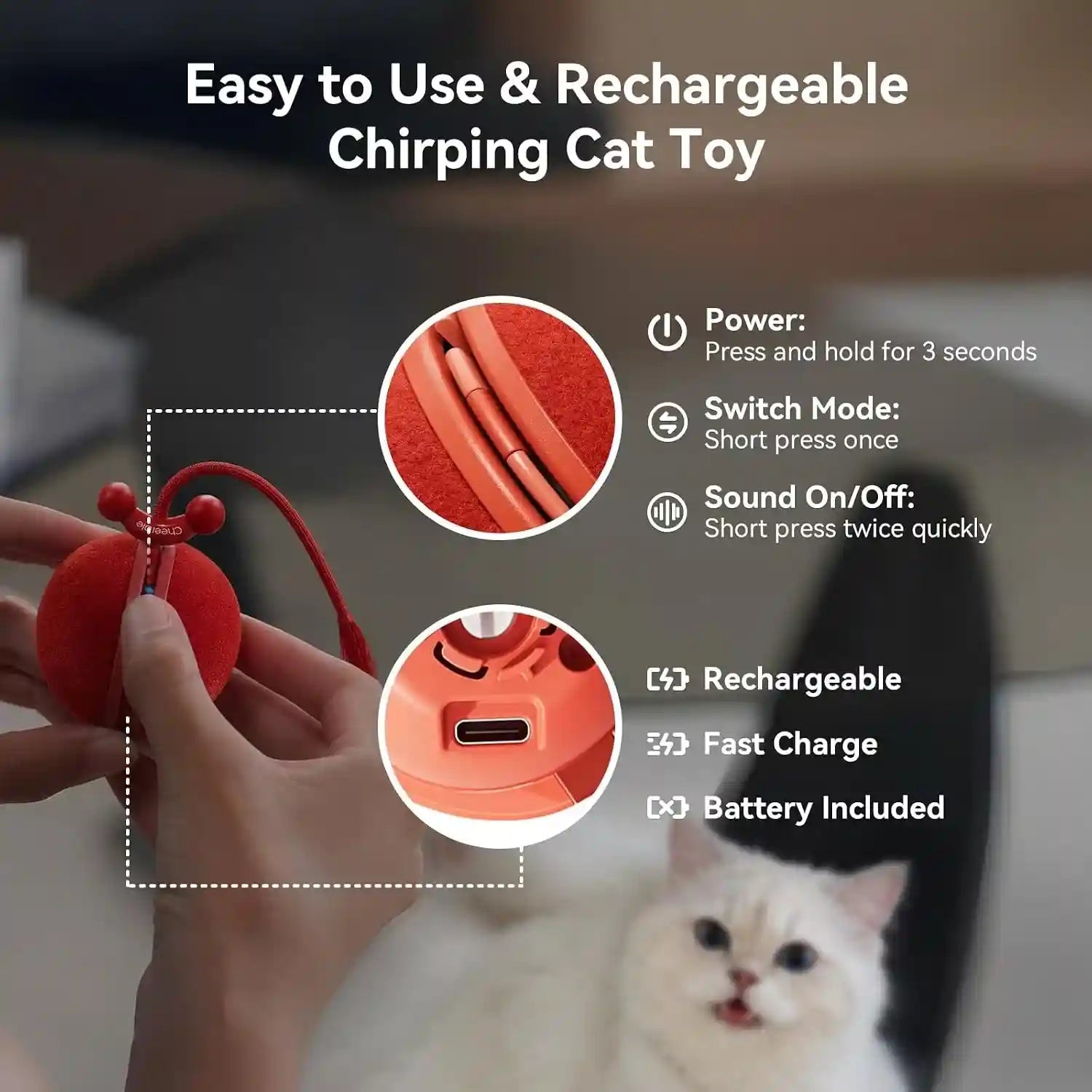 cheerble-interactive-cat-toy-ball-smart-automatic-electric-cat-toys-for-indoor-cats-with-3-speeds-chirping-moving-motion-activated-teaser-rolling-ball-toy-for-cats-small-dog-to-keep-them-busy