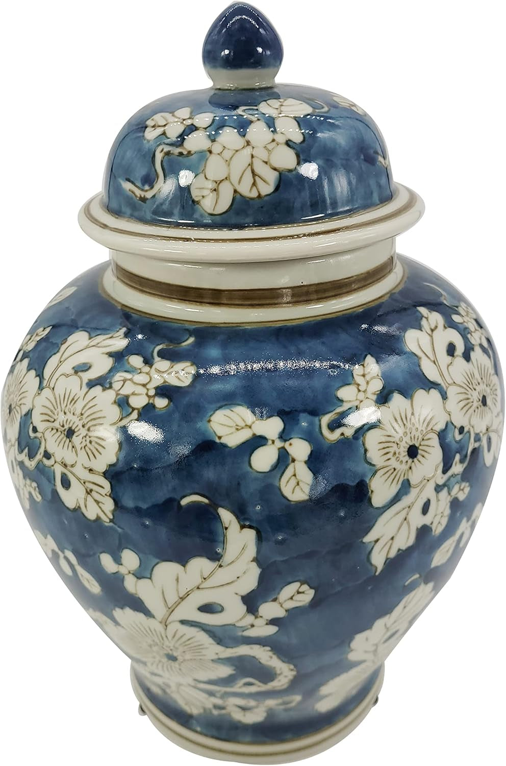 blue-and-white-flower-chinoiserie-ginger-jar-12-w-lid-ginger-jar-tea-storage-decorative-home-decor-jar