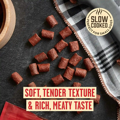 Pup-Peroni Dog Training Treats Made with Real Beef, 8 Bags (5.6 Oz. Each) | Slow Cooked 2.5+ Hours for a Tender Texture & Rich, Meaty Taste. 24% Protein. No Fillers. No Red 40.4