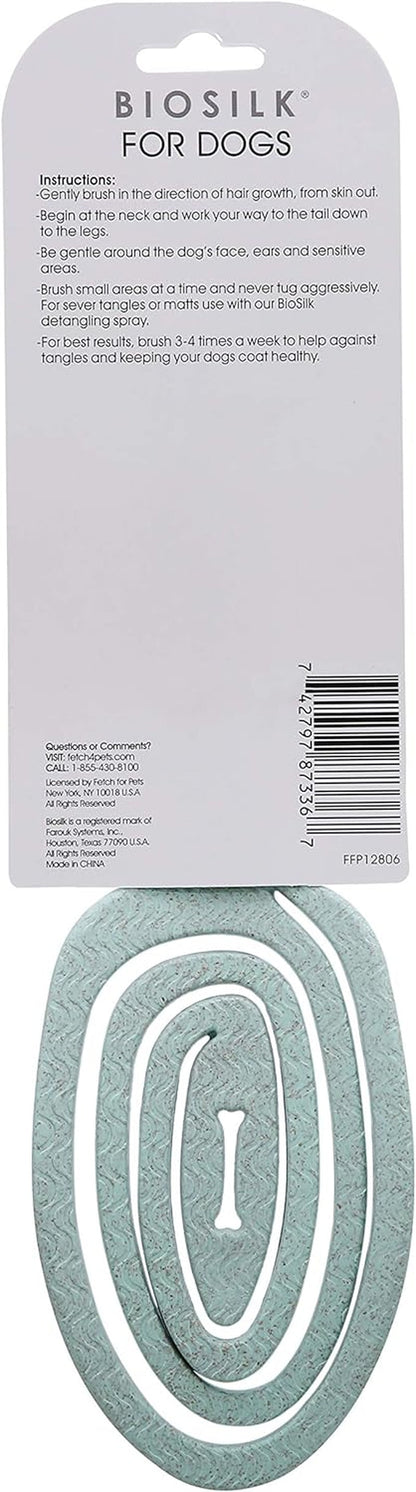 Biosilk for Pets Eco Friendly Detangling Pin Brush for Dogs, Gentle Dog Grooming Brush Designed to Help Remove Knots and Tangles and Support Healthy Coats for All Dogs | Gentle Grooming Brush Removes Knots and Tangles; Supports Healthy Coats for All Dog Breeds3