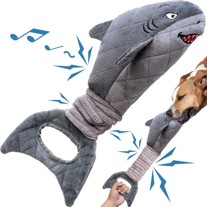 Vitscan Upgraded Goose Indestructible Dog Toys for Aggressive Chewers Small Medium Large Breed, Crinkle Squeaky Plush Dog Puppy Chew Toys for Teething, Duck Puppy Toys12