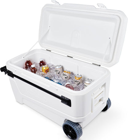 Maxcold Glide 110Qt Wheeled Cooler | Insulated Hard Shell Ice Chest12