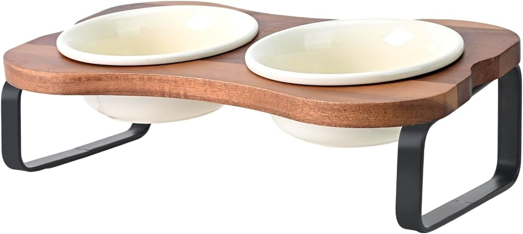 spunkyjunky-ceramic-elevated-tilted-dog-bowls-bone-shaped-raised-with-2-height-iron-stand-4-9-dog-and-cat-food-water-bowls-set-non-slip-for-puppy-kitten-small-sized-breed-7-oz-light-green