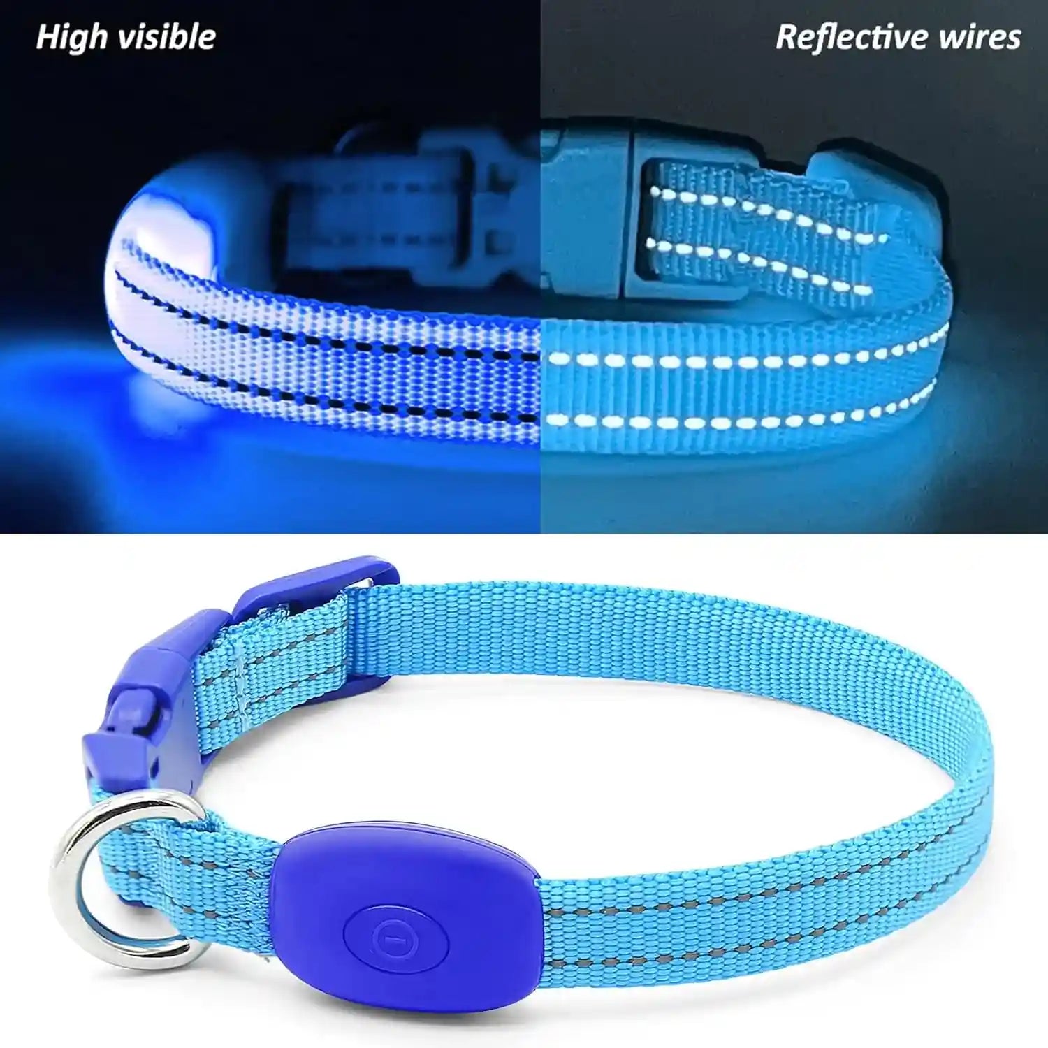 light-up-dog-collar-for-small-dogs-cats-reflective-led-dog-collar-rechargeable-glowing-puppy-collar-safety-dog-lights-for-night-walking-royal-blue