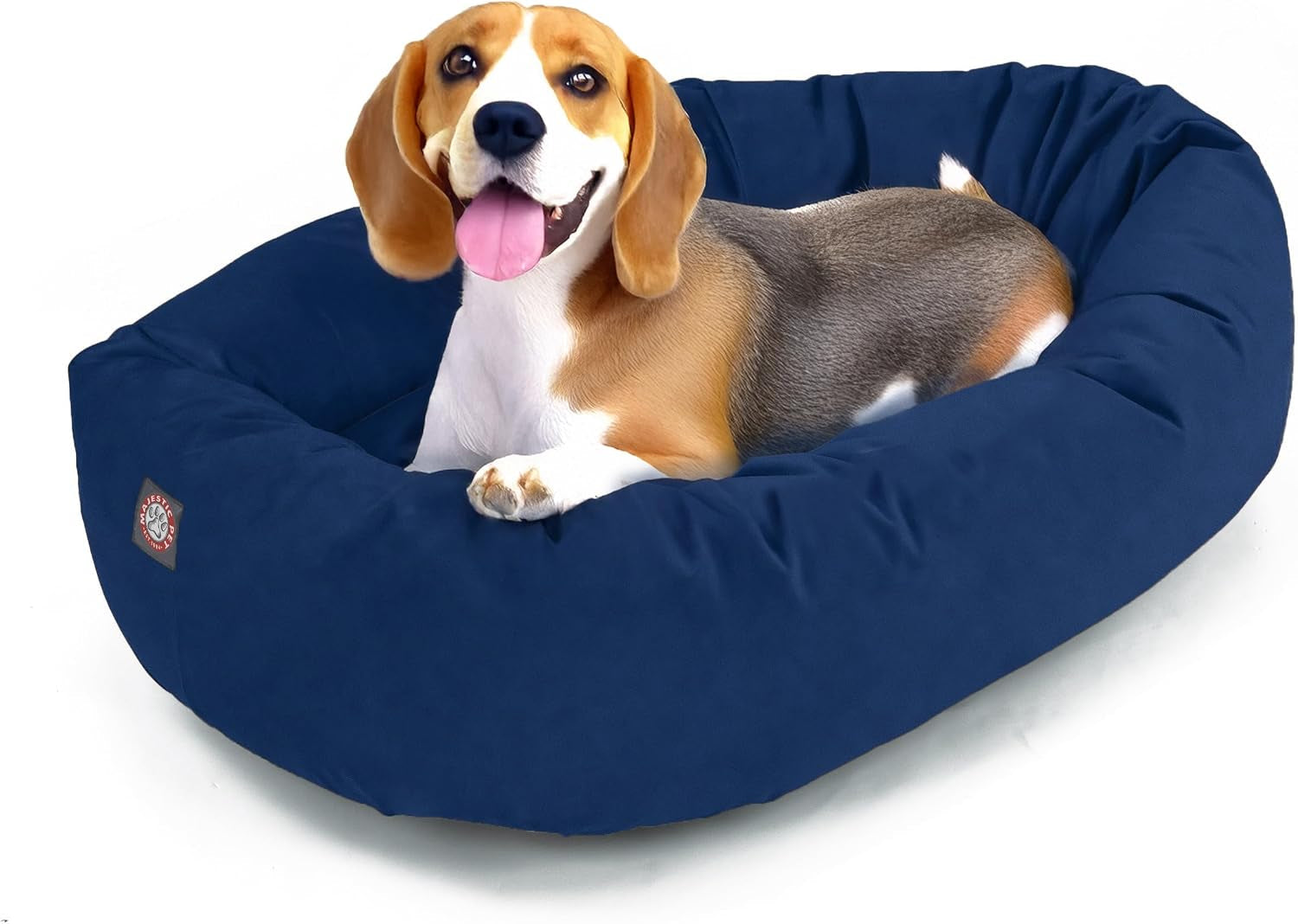 majestic-pet-32-inch-suede-calming-dog-bed-washable-cozy-soft-round-dog-bed-with-spine-support-for-dogs-to-rest-their-head-fluffy-donut-dog-bed-32x23x7-inch-round-pet-bed-medium-sage