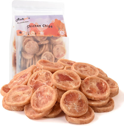 Dog and Cat Treats, Chicken Strips, Grain Free Soft Chewy 10.6 OZ | Training Rewards for Small Medium Large Dogs11