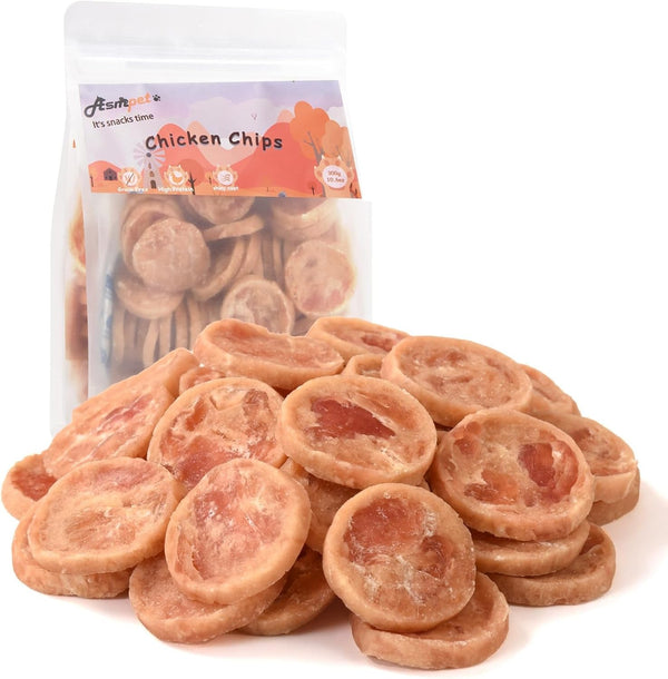 Dog and Cat Treats, Chicken Strips, Grain Free Soft Chewy 10.6 OZ | Training Rewards for Small Medium Large Dogs11
