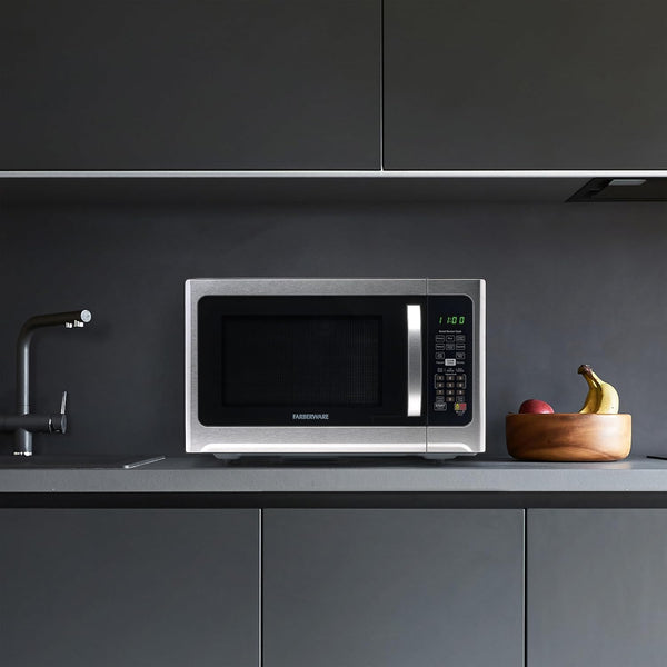 1.2 Cu. Ft. Countertop Microwave Oven – 1000 Watts Power, Smart Sensor Auto Cook Settings, Defrost, Easy Clean and Child Safety Lock - Stainless7