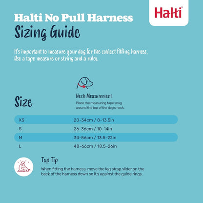 Halti No Pull Harness - Stop Your Dog Pulling on the Leash. Adjustable, Lightweight and Easy to Use. Reflective Dog Training Harness for Large Dogs (Size L, Black)6