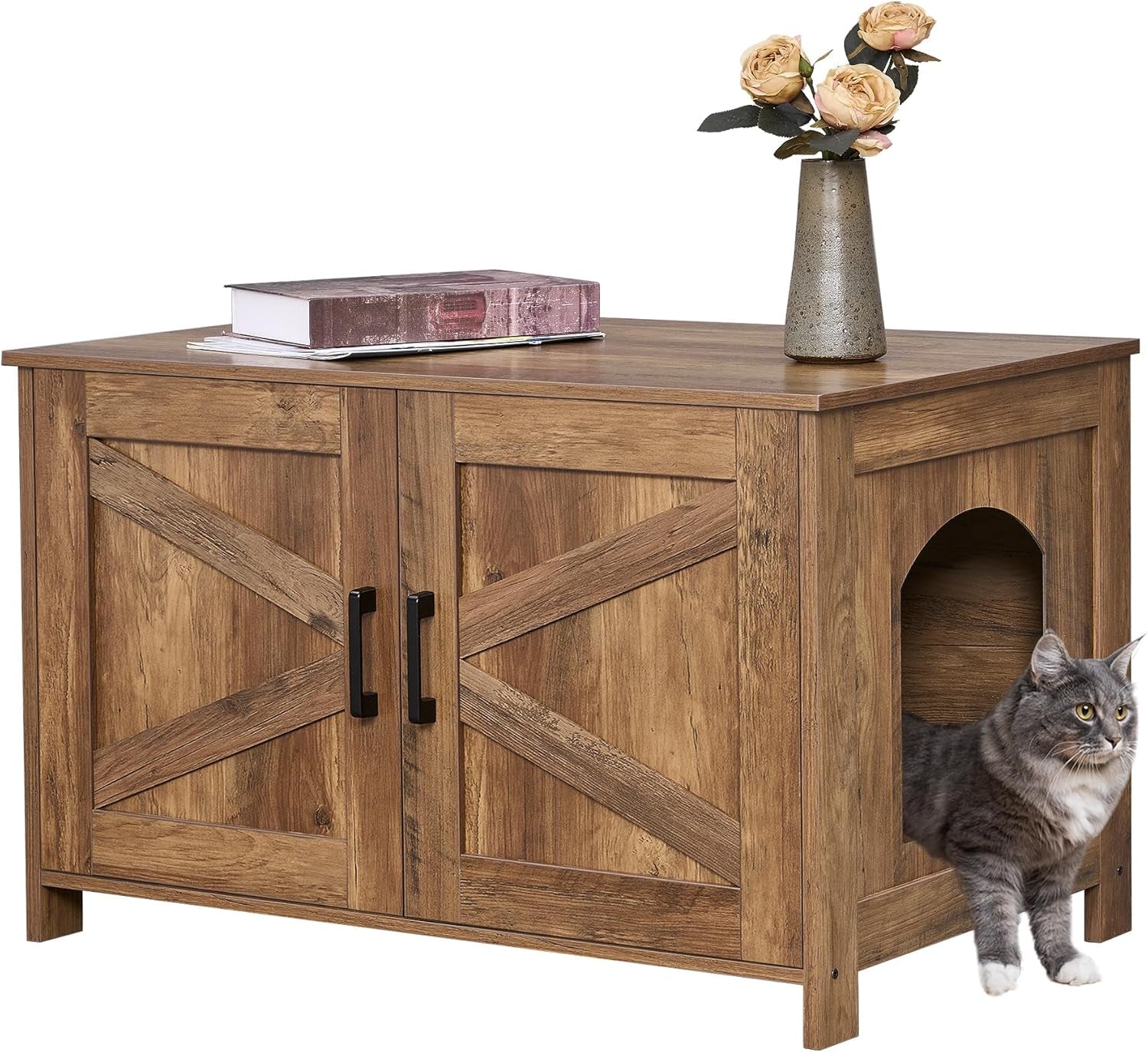 homhedy-39-4-l-cat-litter-box-enclosure-with-barn-door-black-wooden-cat-washroom-furniture-cat-house-pet-storage-cabinet-dog-proof-fit-most-of-litter-box-farmhouse-style