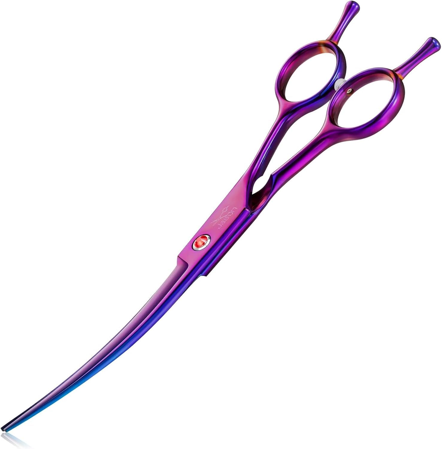 jason-grooming-scissors-for-dogs-sharp-thinning-dog-shear-with-muffler-pad-stainless-steel-dog-grooming-shears-professional-texture-scissors-for-pets-christmas-gift