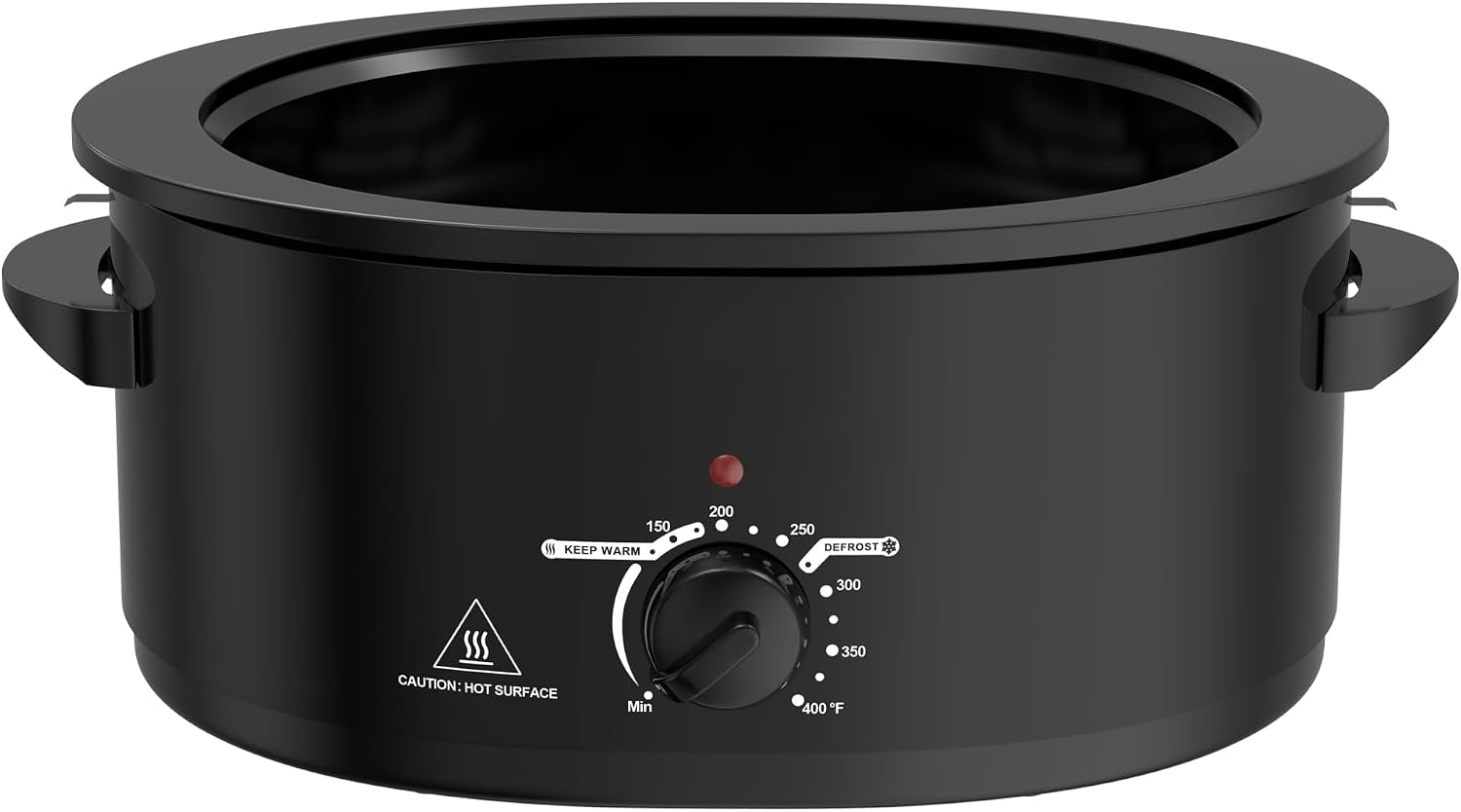 8-quart-roaster-slow-cooker-2-in-1-electric-roaster-up-to-400-f-removable-roaster-pan-easy-to-clean-black