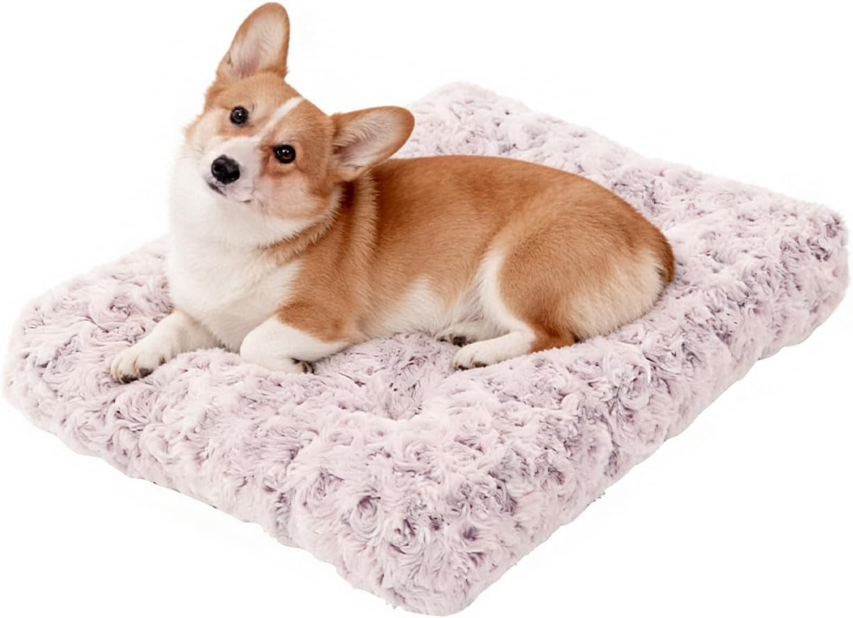 orthopedic-dog-bed-for-dogs-calming-plush-dog-mat-with-thick-cushion-support-washable-fluffy-pet-bed-with-non-slip-bottom-soft-indoor-dog-crate-bed-gray-41-0-l-x-27-0-w-x-4-0-th