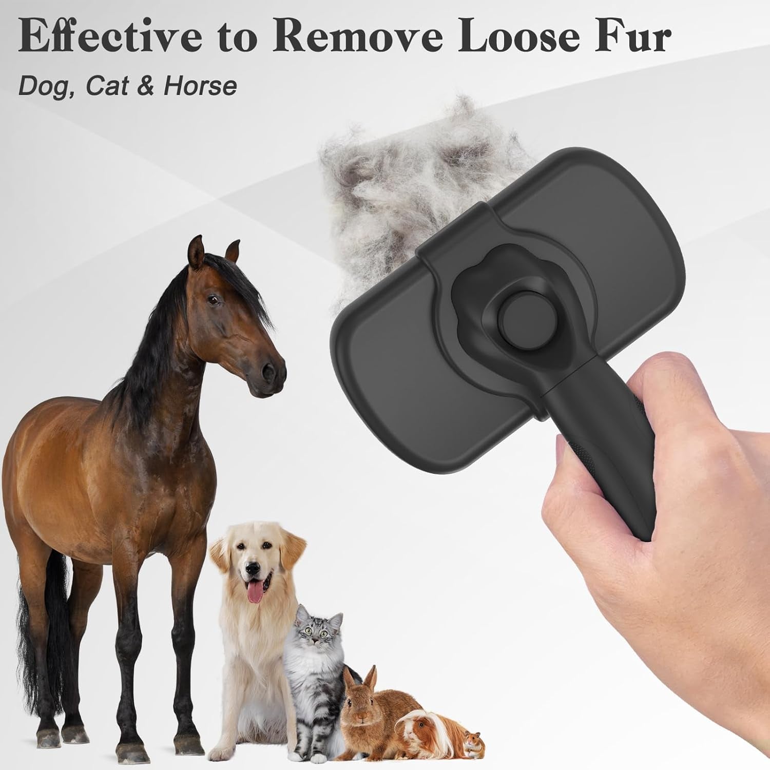 dipoo-self-cleaning-shedding-brush-skin-friendly-grooming-tool-for-dogs-cats-and-puppies-deshedding-and-hair-removal-for-long-and-short-haired-pets-black