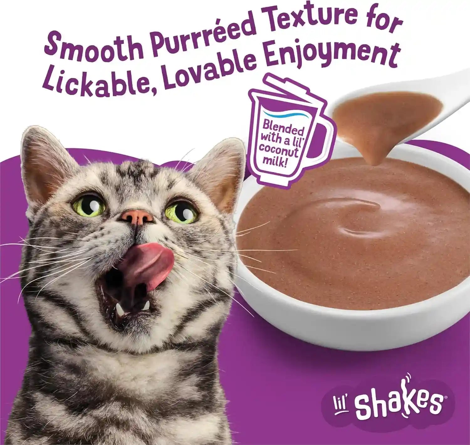 purina-friskies-pureed-cat-food-topper-lil-shakes-with-tantalizing-tuna-lickable-cat-treats-pack-of-16-1-55-oz-pouches