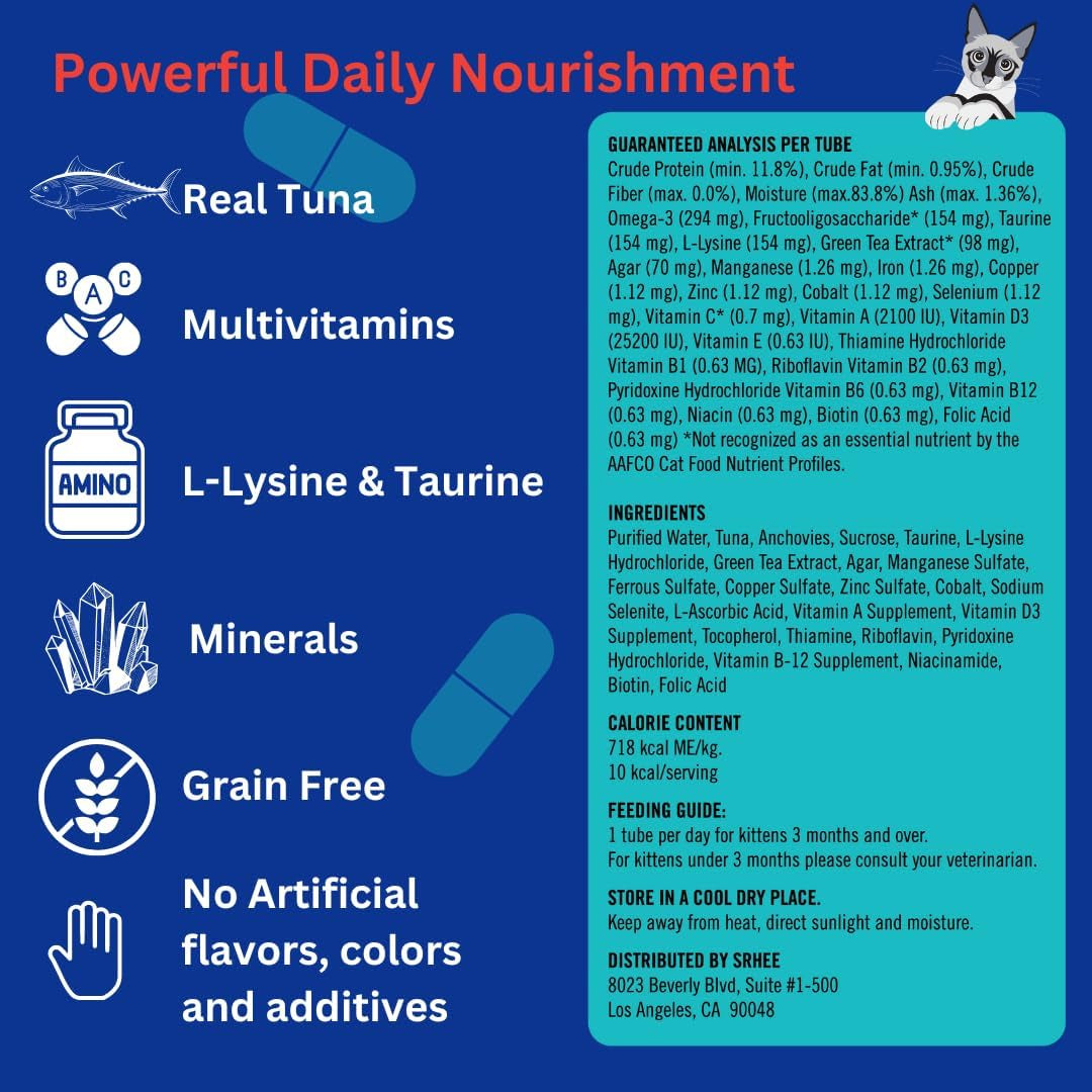 kitty-up-lickable-cat-treats-real-tuna-puree-squeeze-tube-multivitamins-with-lysine-taurine-grain-free-wet-for-indoor-cats
