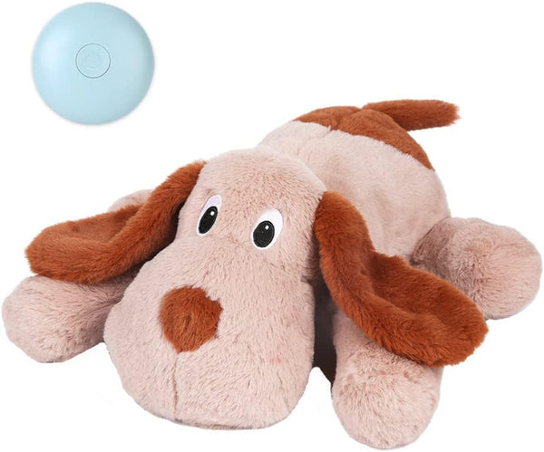 WEOK Heartbeat Puppy Toy, Comfort Cuddler Pillow, Dog Anxiety Relief Calming Aid,Heartbeat Stuffed Toy for Dogs,Puppy Heartbeat Toy Sleep Aid,Dog Heartbeat Toy for Pet12