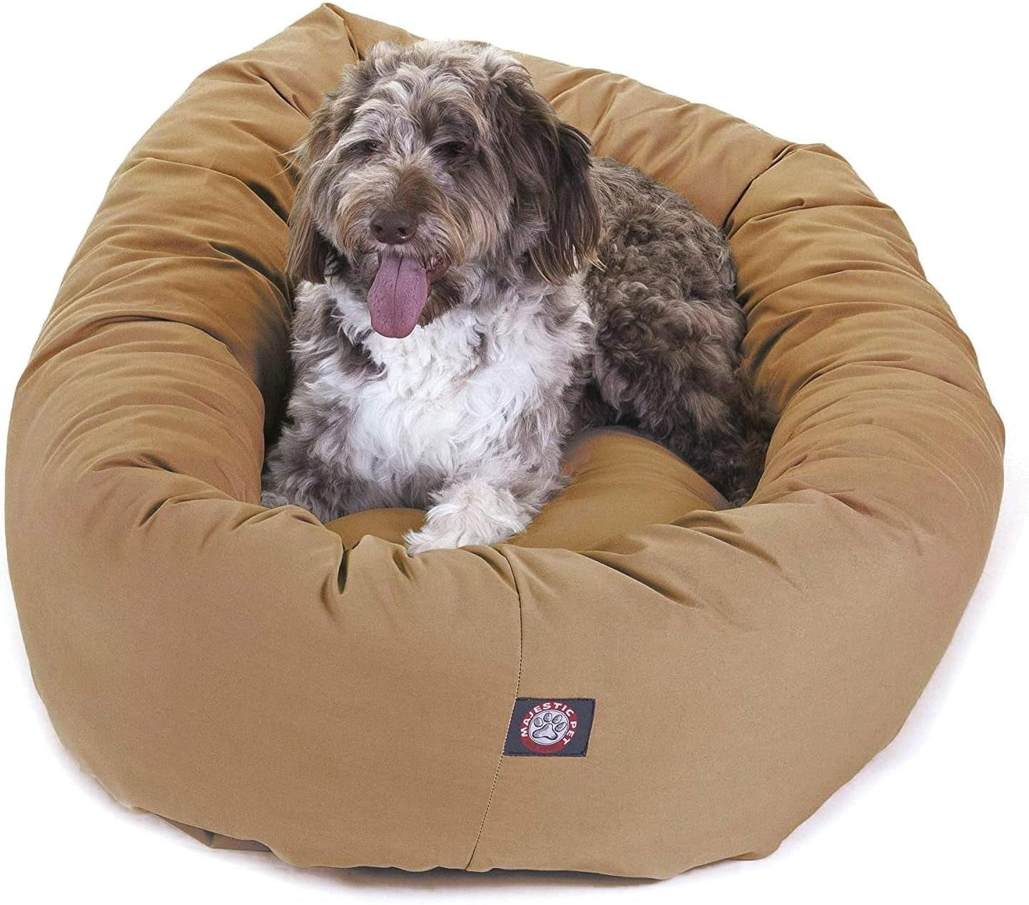 majestic-pet-40-inch-bagel-calming-dog-bed-washable-cozy-soft-round-dog-bed-with-spine-support-for-dogs-to-rest-their-head-fluffy-donut-dog-bed-40x29x9-inch-round-pet-bed-large-blue