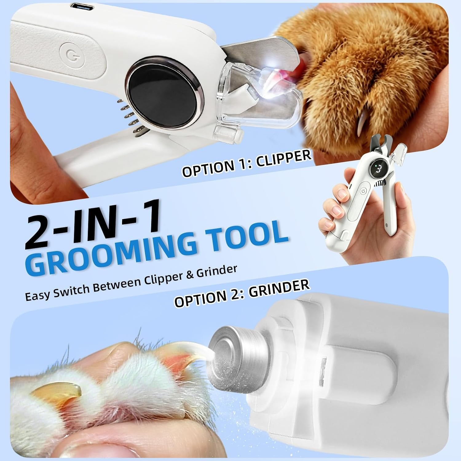 2-in-1-dog-nail-clippers-grinder-with-led-light-quiet-electric-pet-nail-trimmer-for-small-medium-large-dogs-cats-3-speeds-usb-rechargeable-quick-sensor-safety-lock-splash-guard-white