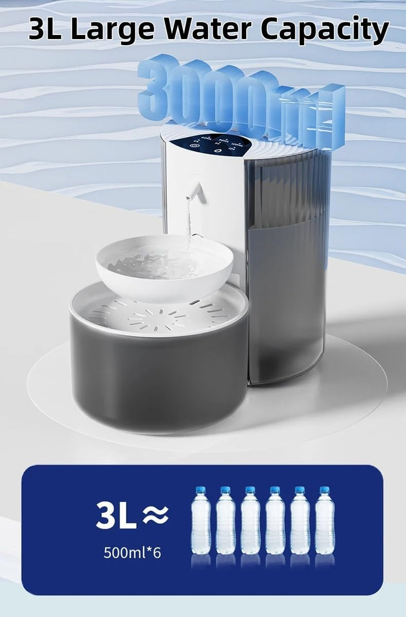 filterless-cat-water-fountain-3-5l-118oz-wastewater-separation-no-filter-stainless-steel-bowl-quiet-pet-water-fountain-for-cats-dogs-dispenser-wireless-automatic-water-fountains