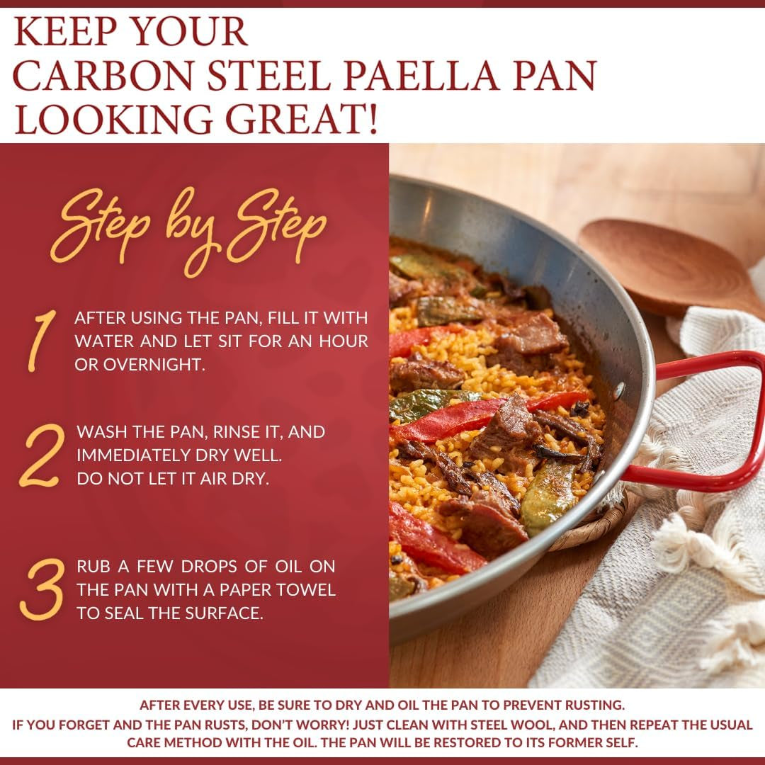 16-inch-carbon-steel-paella-pan-40cm