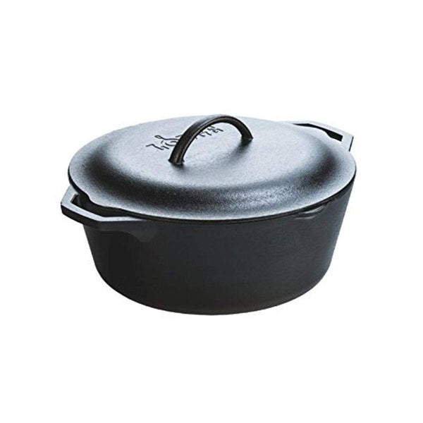 Cast Iron Serving Pot Dutch Oven with Basket and Accessories, Pre-Seasoned, 7-Quart2