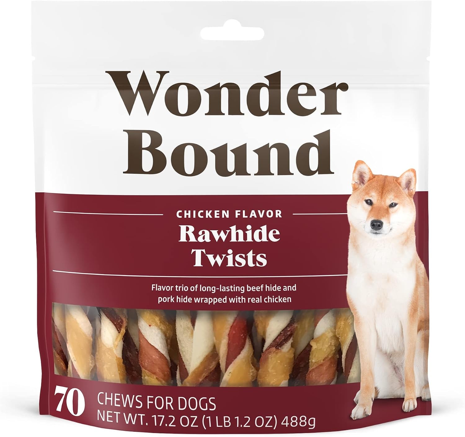 amazon-brand-wonder-bound-chicken-flavor-dog-rawhide-twist-sticks-70-count-1-08-pound-pack-of-1