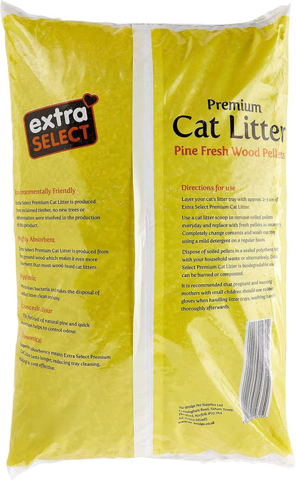 Extra Select Premium Wood Based Cat Litter, 15 L2