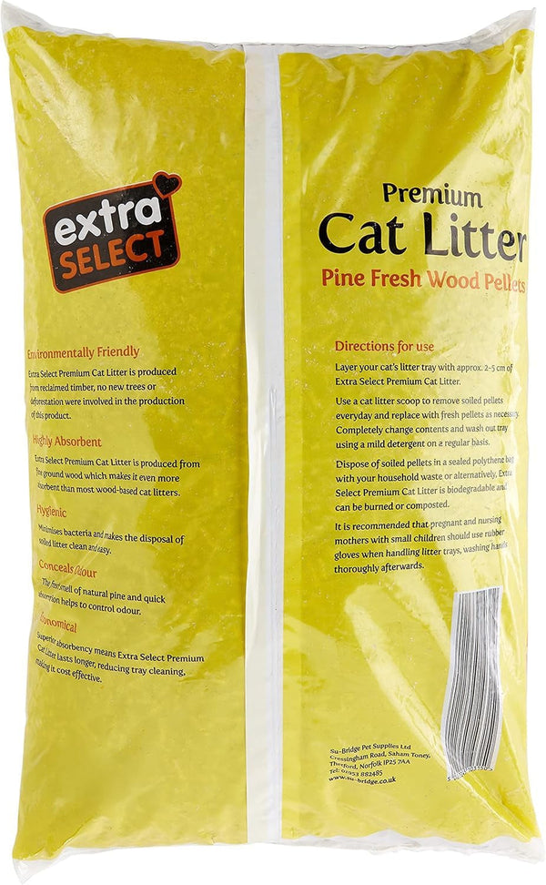 Extra Select Premium Wood Based Cat Litter, 15 L2