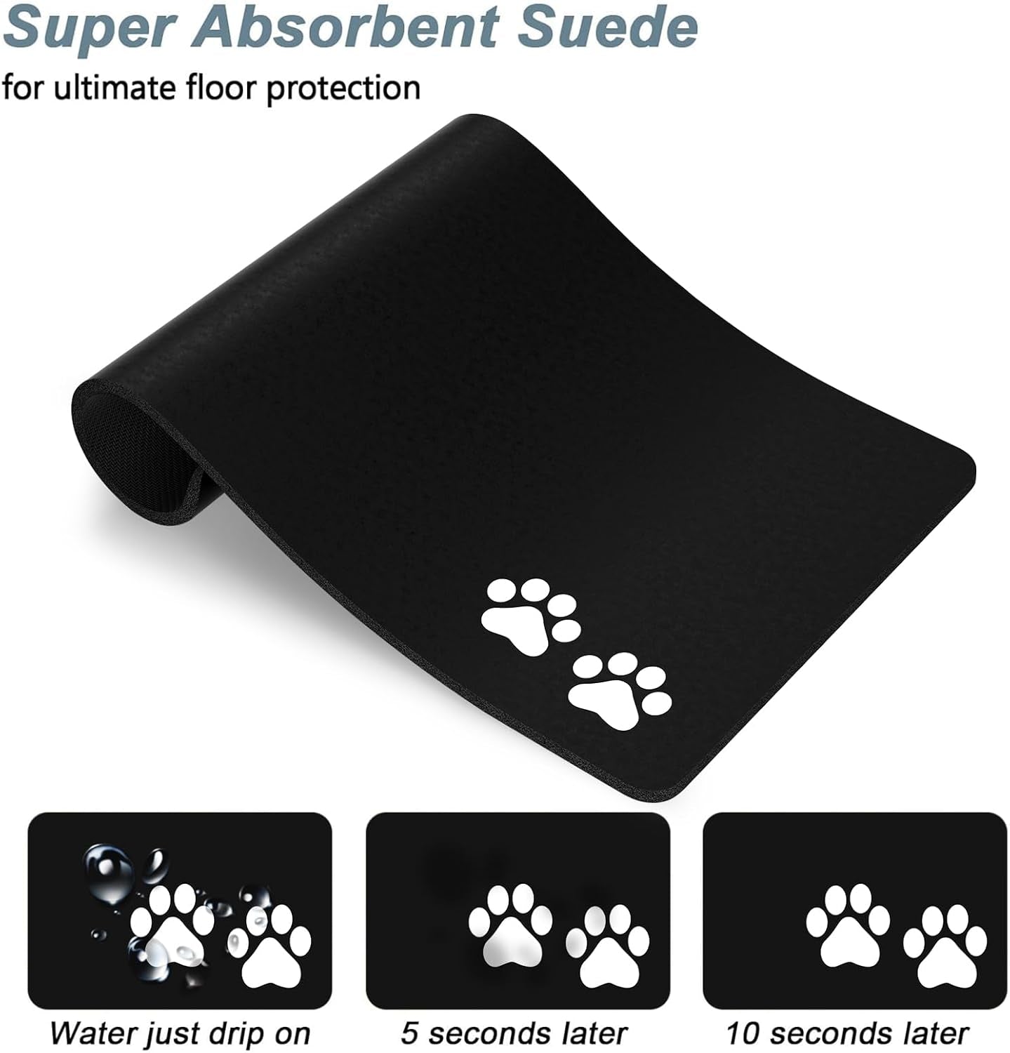 rnivvi-dog-food-mat-12-x-19-footprint-absorbent-dog-cat-bowl-mat-for-food-and-water-cute-anti-slip-rubber-pet-feeding-rug-protect-floors-puppy-placemat-for-feeding-watering-supplies-black