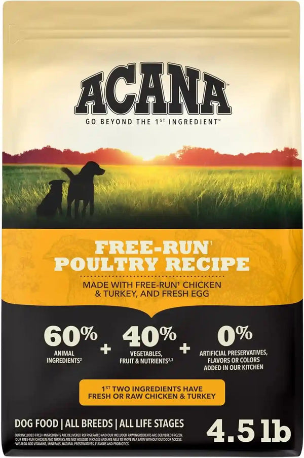 ACANA Grain Free Dry Dog Food Red Meat Recipe 25Lb. Bag | Freeze Dried, Grain Free, High Protein, Made in the USA, Omega-3 Fatty Acids, Digestive Health, Global Quality Ingredients18