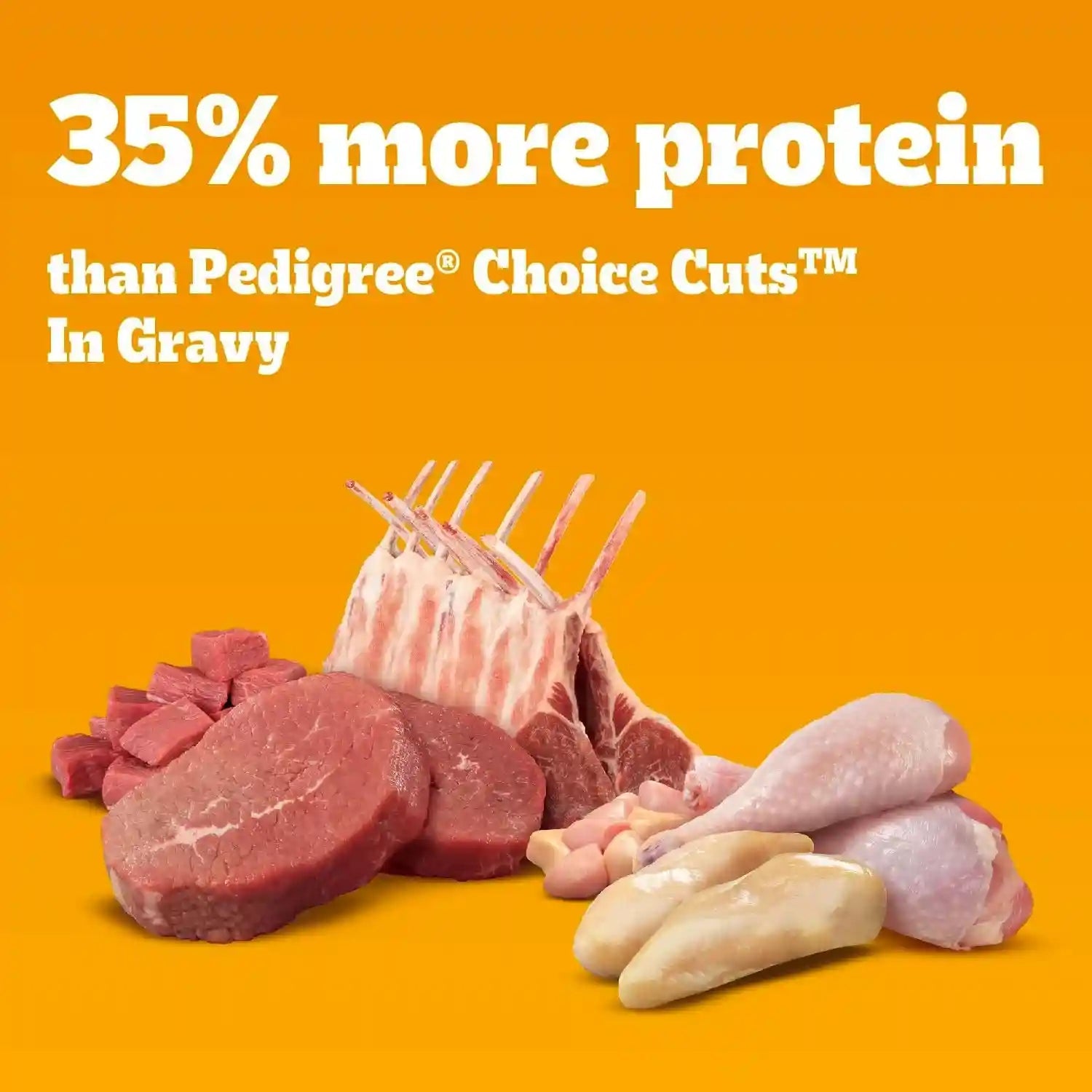 pedigree-high-protein-cuts-in-gravy-pack-wet-dog-food-13-2-oz-12-count-beef-lamb-chicken-turkey-slow-cooked-real-meat-40g-protein-per-can-serve-as-topper-or-complete-meal-canned-dog-food