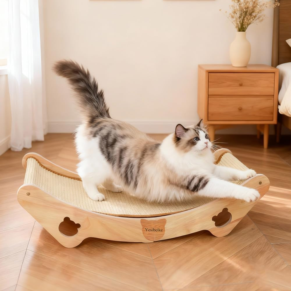 upgraded-sisal-cat-scratcher-bed-solid-oak-frame-1-3-cm-thick-100-sisal-pad-curved-scratch-lounger-stable-base-up-to-36-lb-sofa-protector-odor-free-23-6-x-13-7