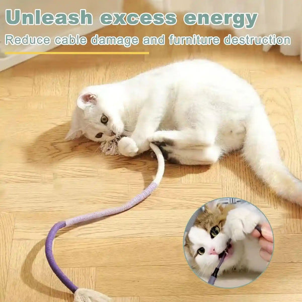 7-In-1 Kitten Toys for Indoor Cats with Washable Adhesive Suction Cup, Hanging Interactive Cat Toys, Silvervine Stick and Sisal Chew Rope Catnip Teething Toy for Bored Kitten8
